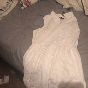 Lane Bryant white dress